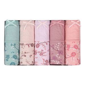 맥시팬티/여성팬티/면100퍼센트 BFL6602 5매