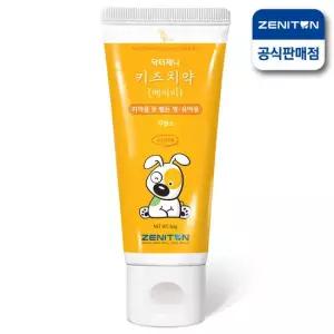 제니튼 닥터제니 무불소 키즈 베이비 치약 60g (1세-4세)