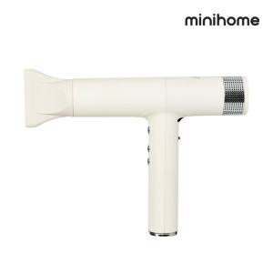 [11특 가] 미니홈 저소음 BLDC 항공모터 초강력  전문가용 드라이기 파우치포함 화이트