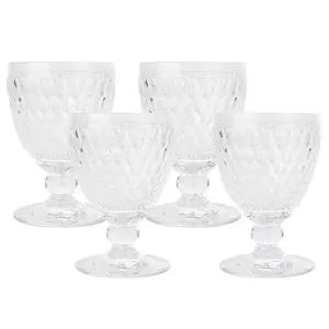 [빌레로이앤보흐] 보스톤 와인고블렛 132(중) 화이트 4P[11-7299-0020]