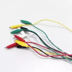 악어클립 집게 전기선 케이블 리드선 배선연결 50cm