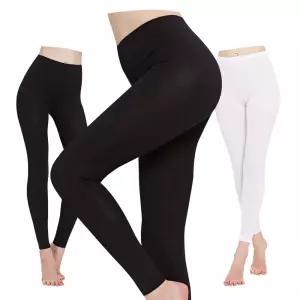 여성 레깅스 국산 자연섬유 사계절 데일리 스판 8부 9부