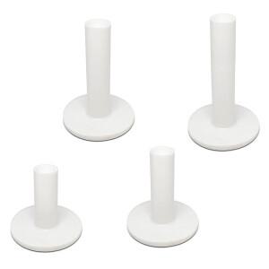 골프 고무티 티업 4종 세트 흰색