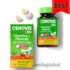 세노비스 키즈 멀티 비타민 미네랄 과일맛 120정