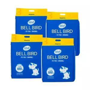 벨버드 오리지날 패드 400매(100매x4개) 강아지 배변패드