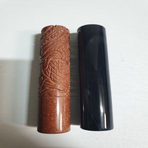 만옥 사금석 원석도장두점 높이8cm 총무게108g 단초마을 골동품/수집품/도자기