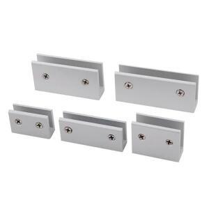 유리 벽고정 바닥 유리선반 ㄷ자유리브라켓 30X70 AL