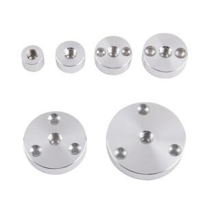 알루미늄다보 파이프훅 아크릴판고정 AL훅 하부 25파이