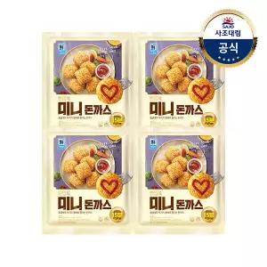 [대림냉동] 한입쏙 미니돈까스 420g x4개