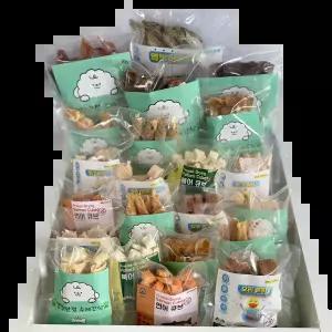 노령견 국내산 수제간식 닭가슴살 오리 연어 북어 큐브 열빙어 트릿 황태 소간 육포 파우더 대용량 영양