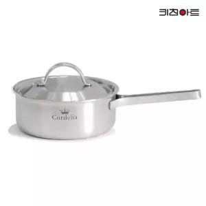 키친아트 코델리아 통5중 스텐레스 IH 인덕션호환 편수냄비 18cm