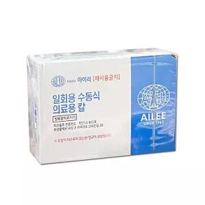 아이리 메스날 12호 100개 의료용 수술용칼날 소독칼날 멸균 수술칼