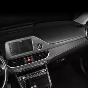 그랜저 IG 튜닝 네비게이션 패널 커버 카본 우드 몰딩 차량 실내 용품