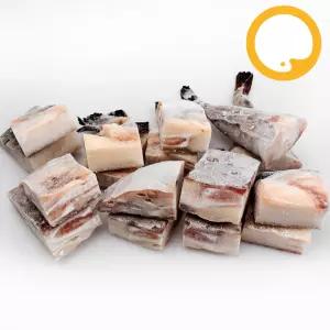 도매 냉동 아귀 아구 10kg 7마리 절단 내장제거된