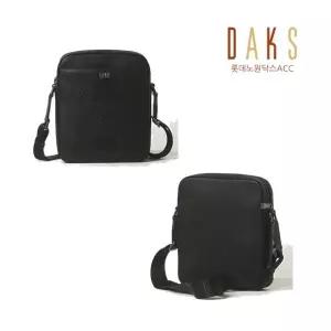 [롯데백화점]닥스 액세서리 [신상품] DBBA4E309BK 블랙 하우스 체크 소가죽 크로스백