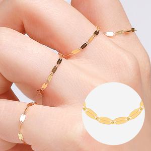 [골드팡]18k 스위트망고 체인 반지