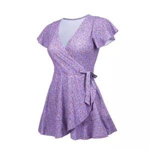 [대구백화점] [레노마수영복]여성 셔링 플라워  비치 원피스(LS17874)