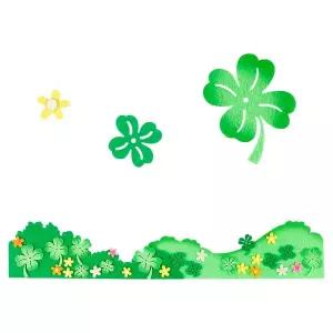 [메이크문구] 펠트 클로버울타리 신형 투톤