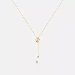 [롯데백화점]메트로시티 라 로사 비앙카 옐로우 스털링 실버 목걸이 A202SN1080YPA