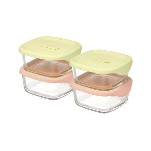 [락앤락][본사] 바로한끼 밥용기 Lite 410ml 2P X 2세트 총 4개 (LNG502S2)