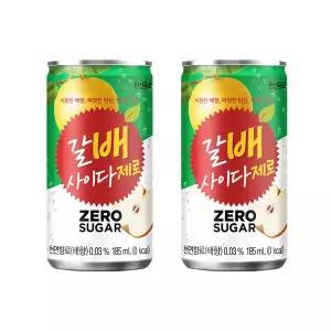 갈배 사이다 제로 185ml 30입 CAN