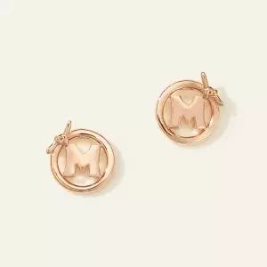 [롯데백화점]메트로시티 M베이직 스털링 실버 로즈 귀걸이 A231SE9005RPQ