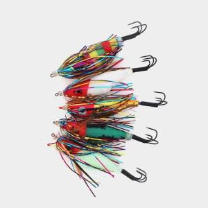 비블랙 문어 왕눈이에기 삼발이 스커트 두족류 야광