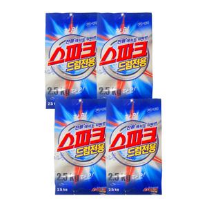 스파크 드럼전용 분말 세탁세제 2.5kg x4개