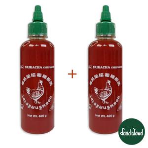 에브리푸드 쓰리라차 칠리소스 (400g+400g) 스리라차