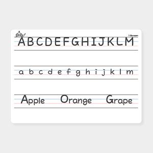 아이스크림몰 썼다 지우는 영어 화이트보드판 초등 수업 교구 준비물