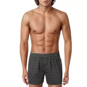 [롯데백화점]엘르이너웨어 남성 인팅 스트라이프 트렁크(EDMTK722GY)