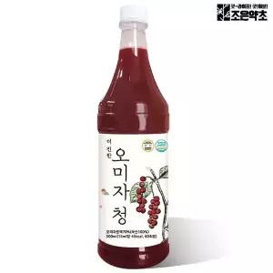 조은약초 더 진한 오미자청 원액 엑기스 900ml