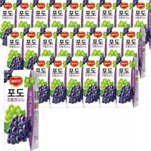 델몬트 포도 드링크팩 190ml x 24팩 SD
