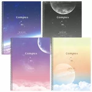 포포팬시 매지컬 두꺼운 스프링 노트 4권 필기 학생 요점 정리 공부 수학 공책 연습장