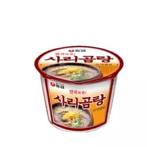 [농심] 사리곰탕 큰컵 8입