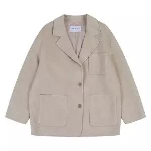 [코데즈컴바인](센텀시티점) 루즈핏 투버튼 핸드메이드 코트 (CJD-HC506WA)