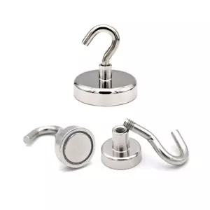 네오디움 대형 고리자석 강력 후크자석 48파이/원형고리자석/강력자석후크/옷걸이자석/자석우산걸이