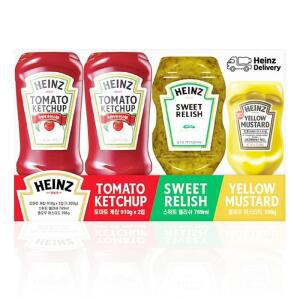 하인즈 케찹 x2 + 스위트랠리쉬 + 머스타드