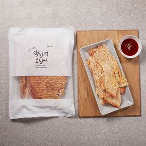 [품질보장] 더먹다 자연오감 맥반석 오징어 400g 주전부리 건어물 술 안주