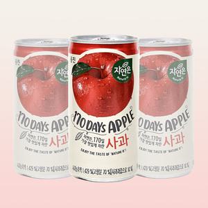 웅진 자연은 사과 180ml X 30캔 / 주스