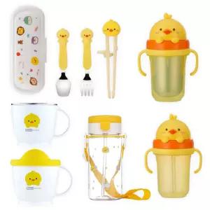 에디슨 프렌즈 신학기 준비물 모음전 한손컵 공기 대접 빨대컵 물병 식판 젓가락 수저세트