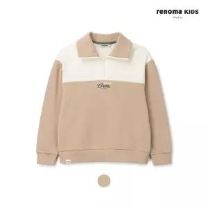 [대구백화점] [레노마키즈] 남아 칼라 블록 베이지 맨투맨(R2431T104)