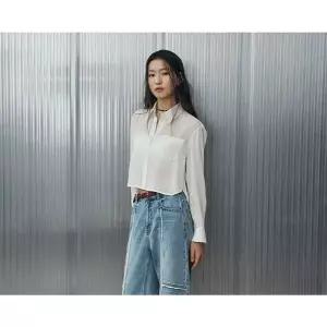 [LAP] 메탈사 스트라이프 크랍셔츠 AR1WB263[34983700]