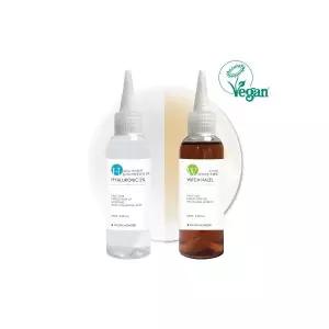 3K 올리고 히알루론산 2원액+ 위치하젤 원액 (100ml + 100ml) 비건인증 글로우몬스터