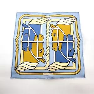 [구구스]중고명품 에르메스 실크 나노 스카프 (NO 10048300)