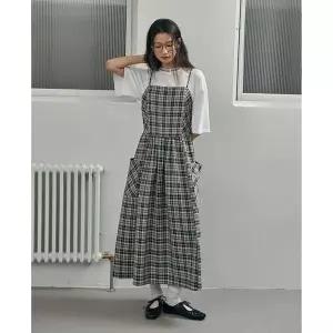 [LAP]  체크 포켓 롱 나시 레이어드원피스 AR1WO361[34994572]