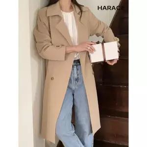 [헤레이스]올리브 바바리 코트 YMSH25SS324_P387113657