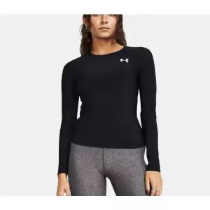 [언더아머](의정부점)1387697 001 블랙 여성 히트기어 컴프레션 기능성 긴팔 타이즈 티셔츠