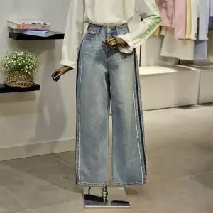 [대구백화점] [반에이크]아웃심 절개 포인트 데님팬츠(VB53DLM205W)