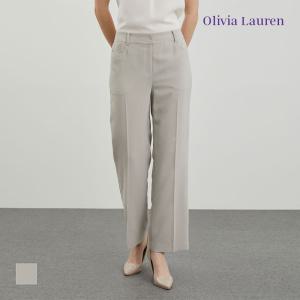 [올리비아로렌] 슬림 와이드 팬츠_VOCGB4M3411